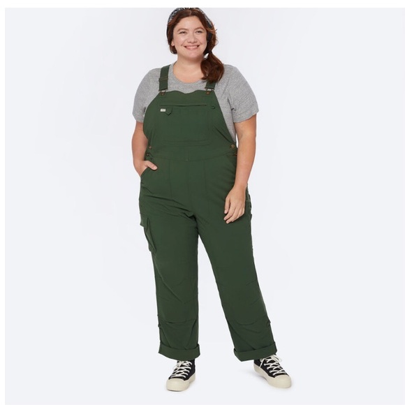 Women's Plus Heirloom Gardening Bib Overalls - Picture 3 of 4